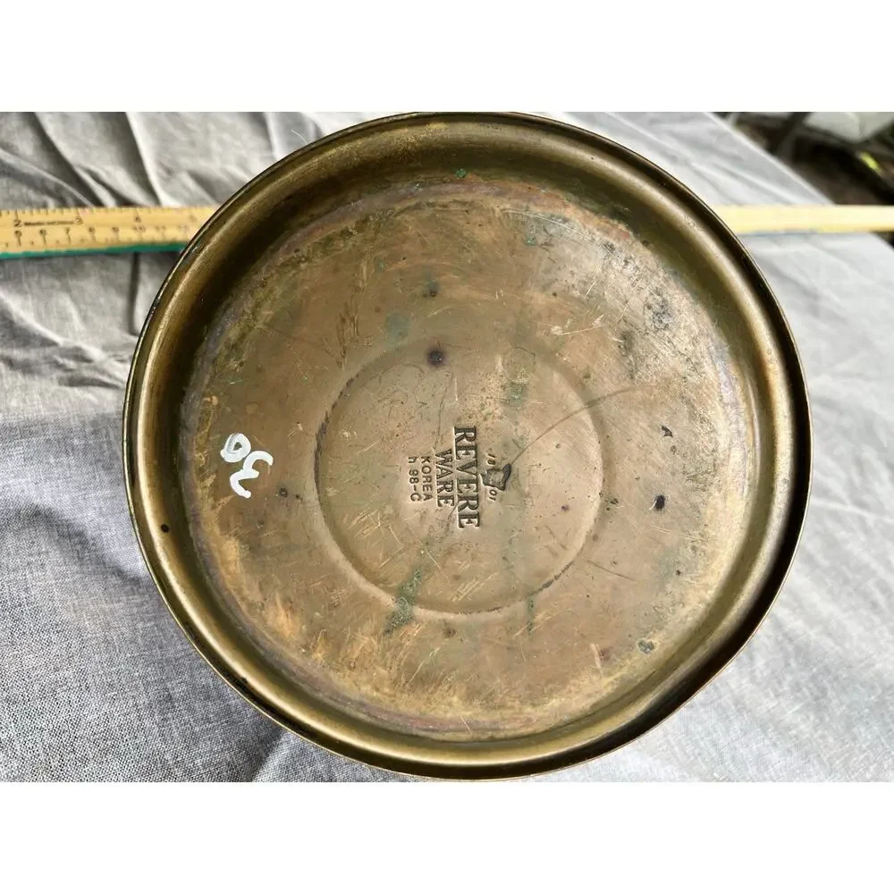 Vintage 2 Qt. Paul Revere Ware Whistling Copper Bottom Tea Kettle-g-98-C